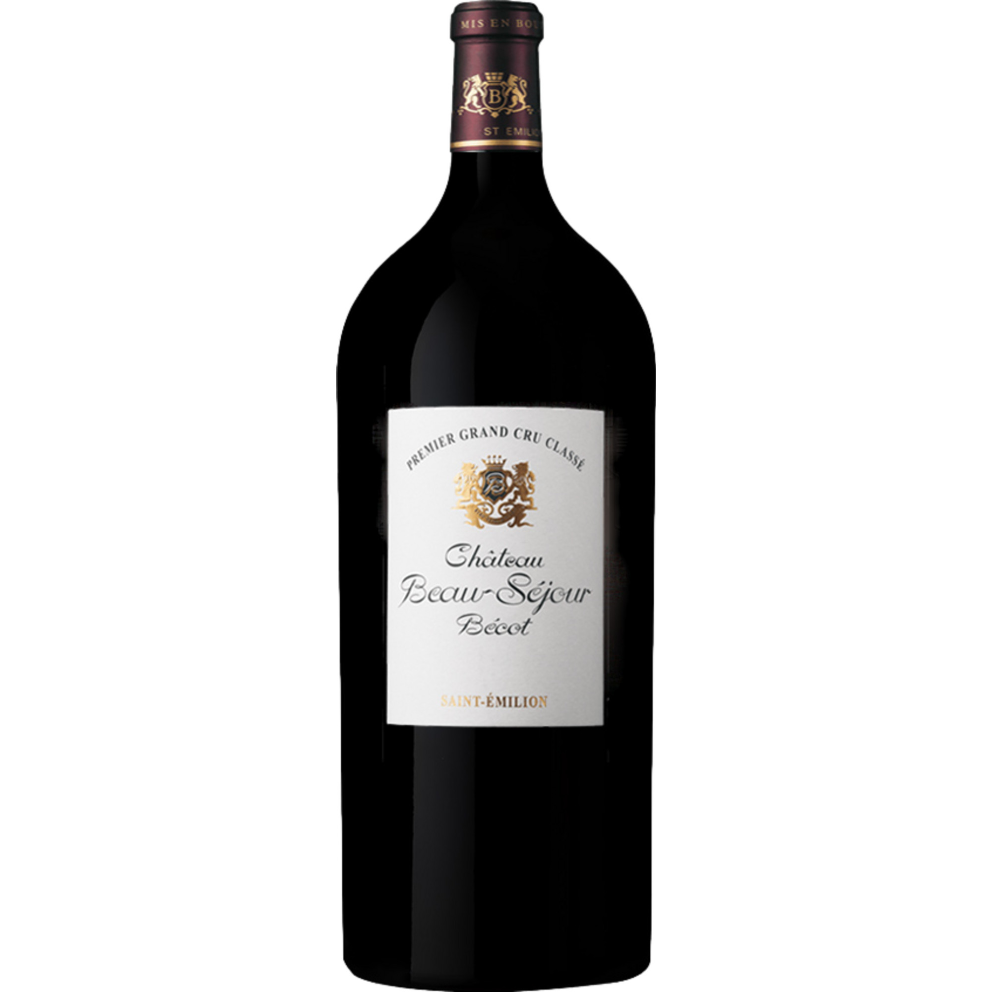 Château Beau-Séjour Bécot, Saint-Emilion AOP, 1er Grand Cru Classé B, 5,0 L, Bordeaux, 2018, Rotwein