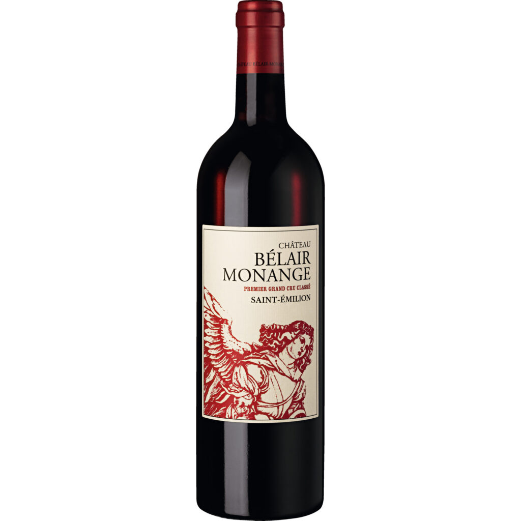 Château Belair Monange, Saint-Emilion AOP, 1er Grand Cru Classé, Bordeaux, 2019, Rotwein
