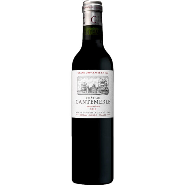 Château Cantemerle, Haut-Médoc AOP, 5ème Cru Classé, 0,375 L, Bordeaux, 2016, Rotwein