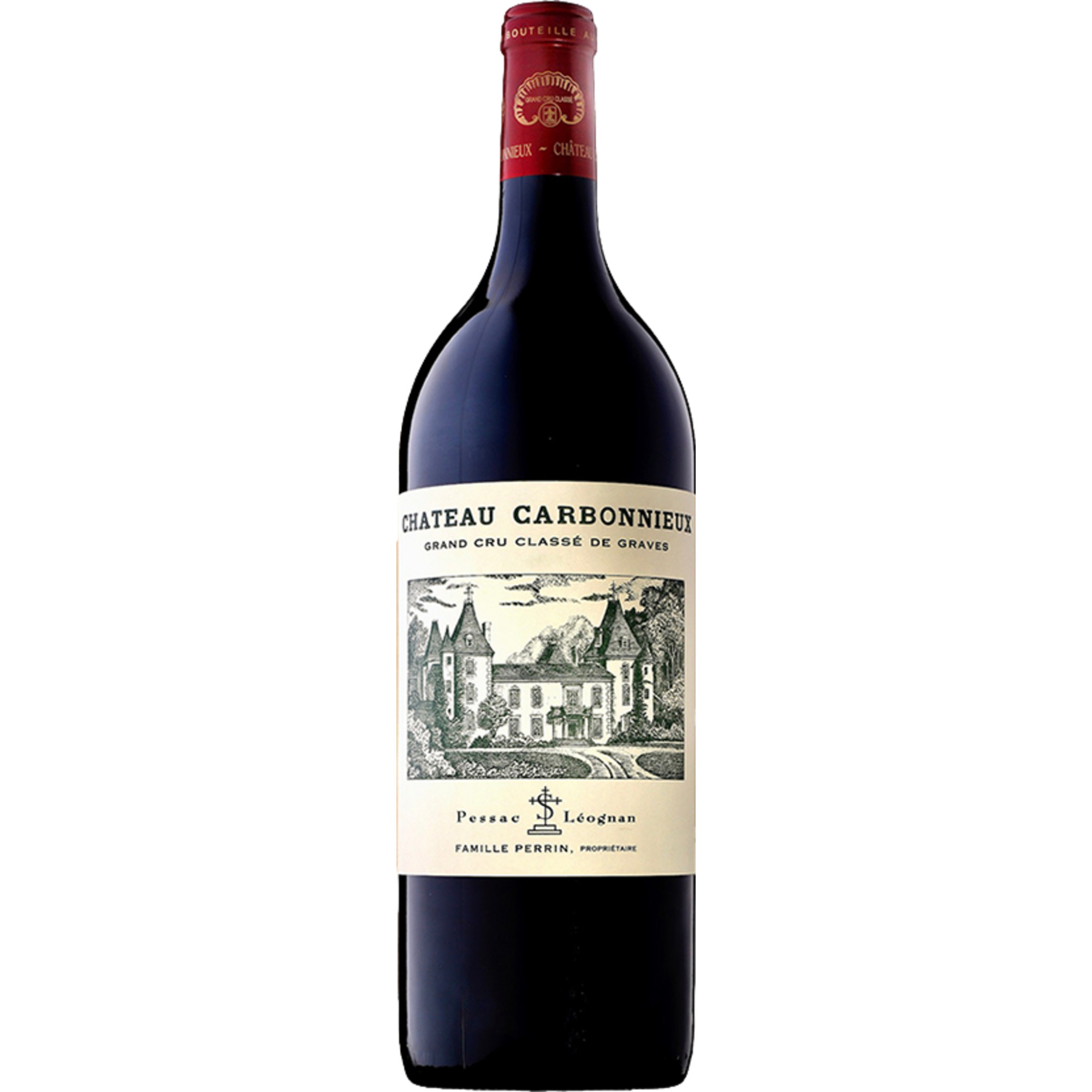 Château Carbonnieux, Graves AOP, Grand Cru Classé, Magnum, Bordeaux, 2019, Rotwein