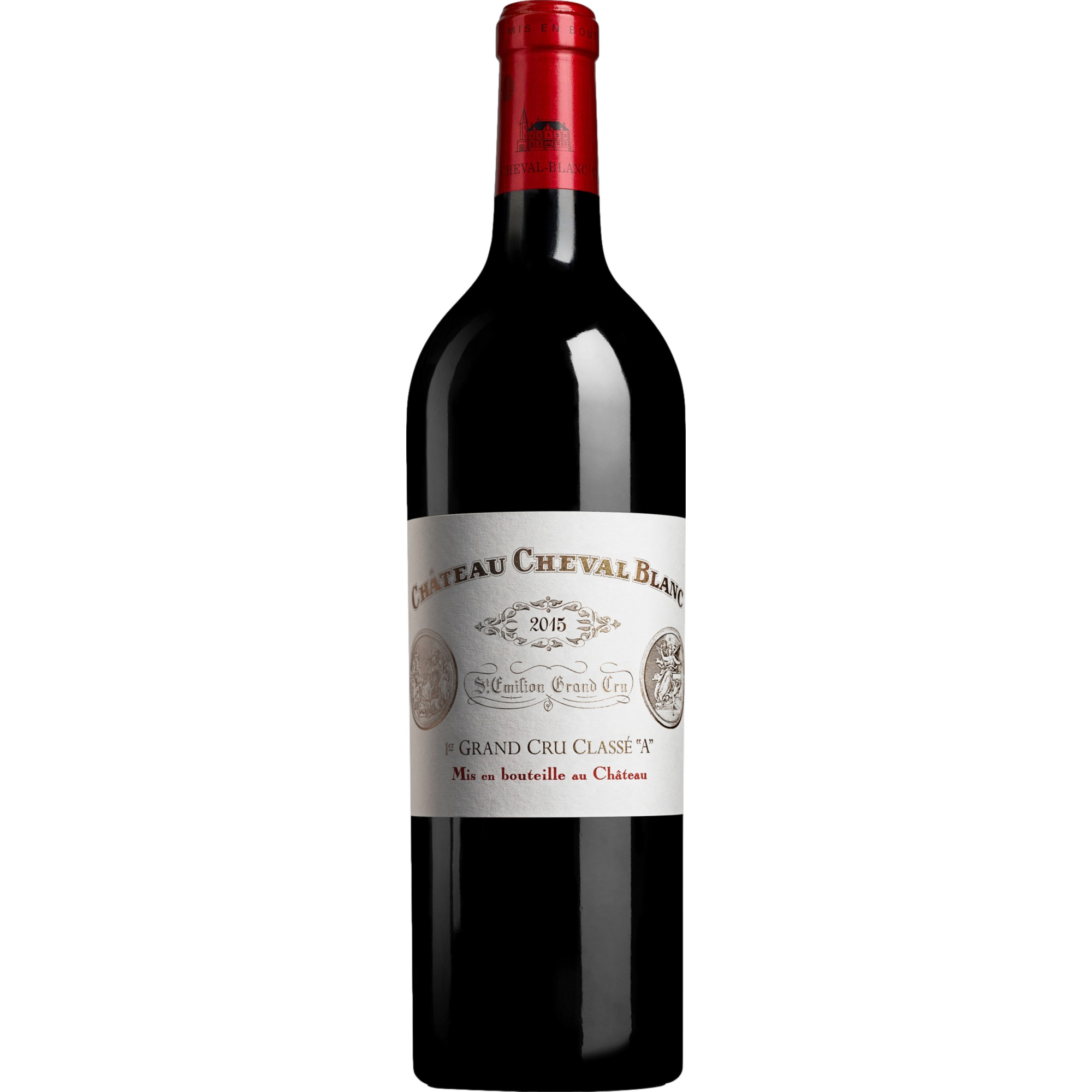 Château Cheval Blanc, Saint-Emilion AOP, 1er Cru Classé, Bordeaux, 2015, Rotwein