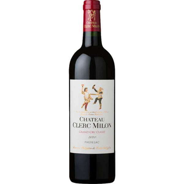Château Clerc Milon, Pauillac AOP, 5ème Cru Classé, Bordeaux, 2020, Rotwein