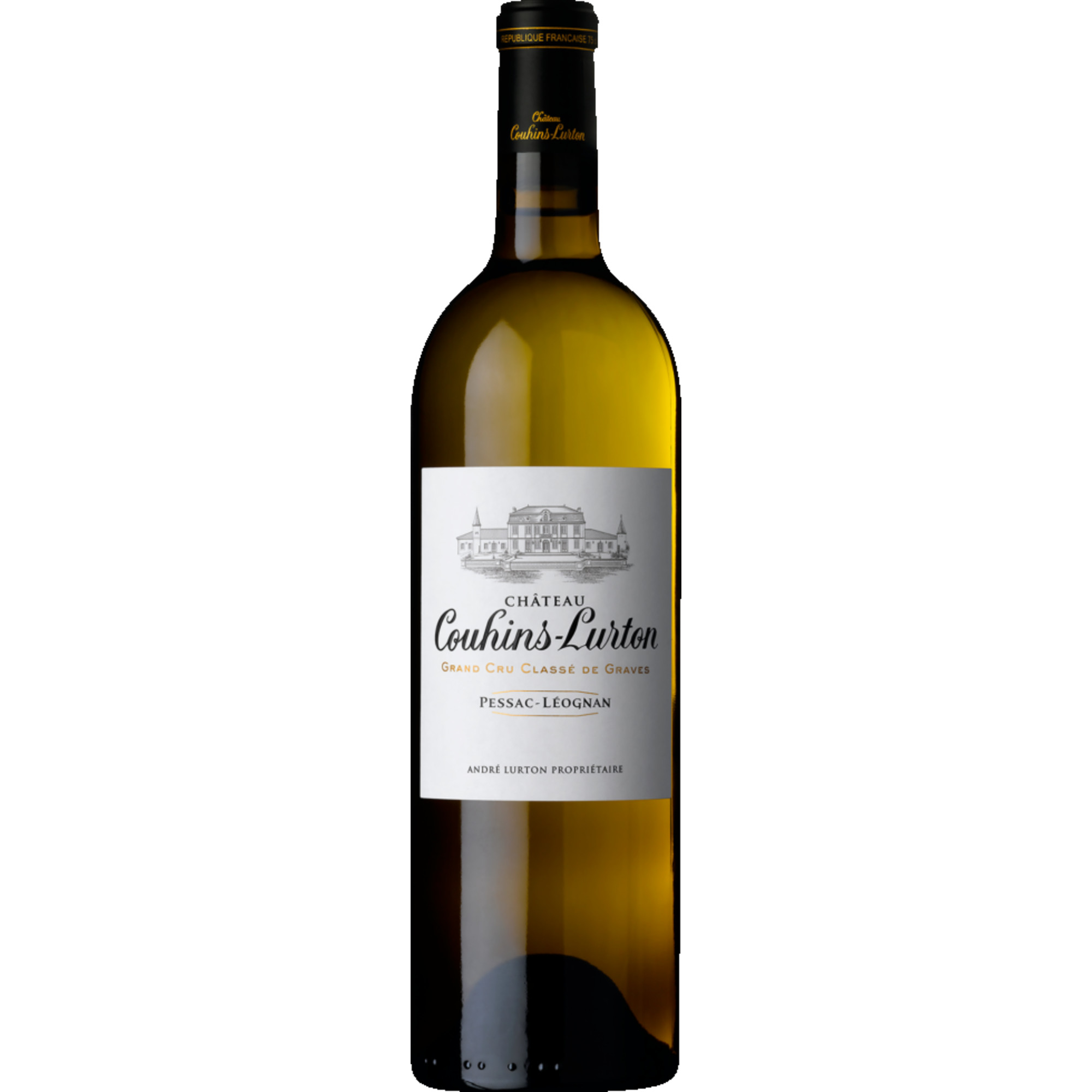 Château Couhins-Lurton blanc, Pessac-Léognan AOP, Bordeaux, 2015, Weißwein
