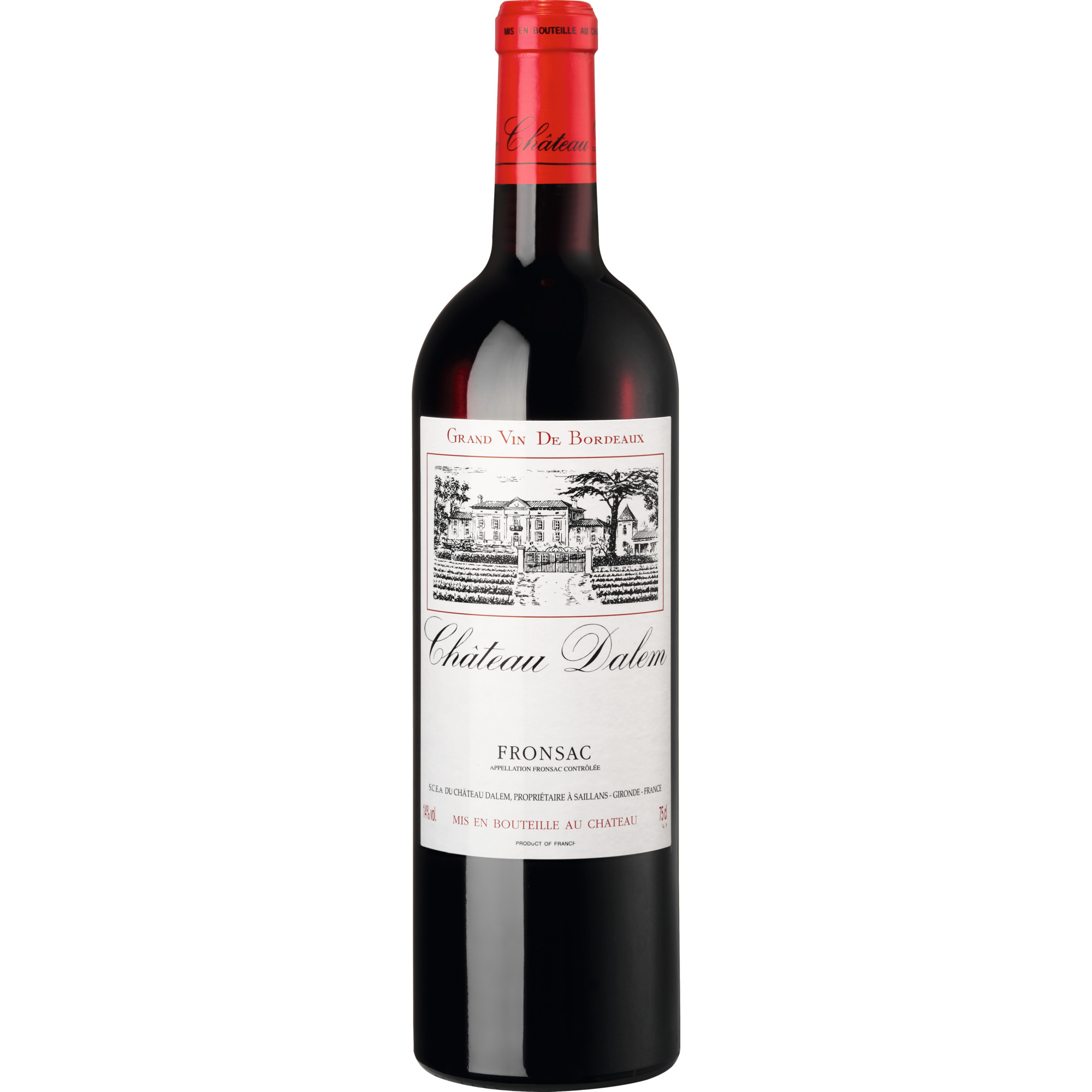Château Dalem, Fronsac AOP, Bordeaux, 2021, Rotwein