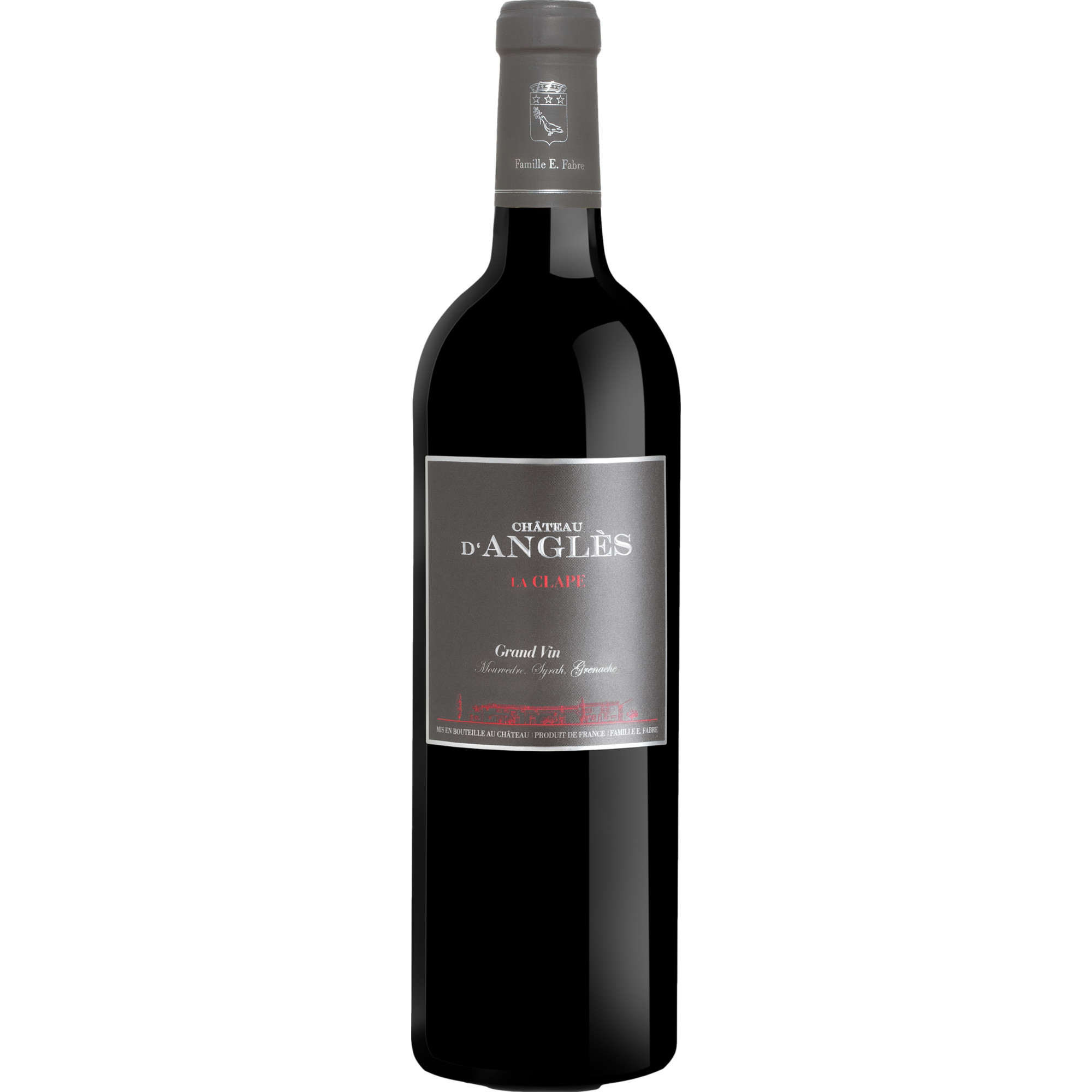 Château D'Anglès Grand Vin Rouge, Languedoc La Clape AOP, Languedoc-Roussillon, 2021, Rotwein