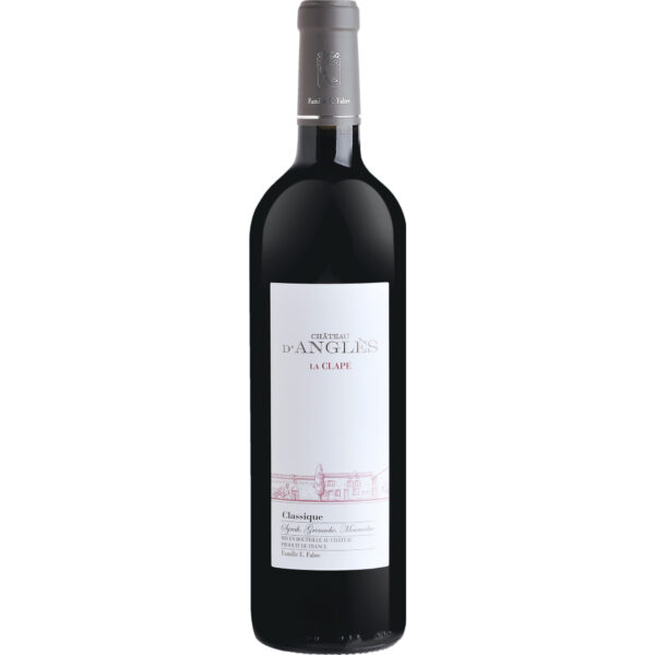 Château d'Anglès La Clape Classique Rouge, Languedoc La Clape AOP, Languedoc-Roussillon, 2022, Rotwein
