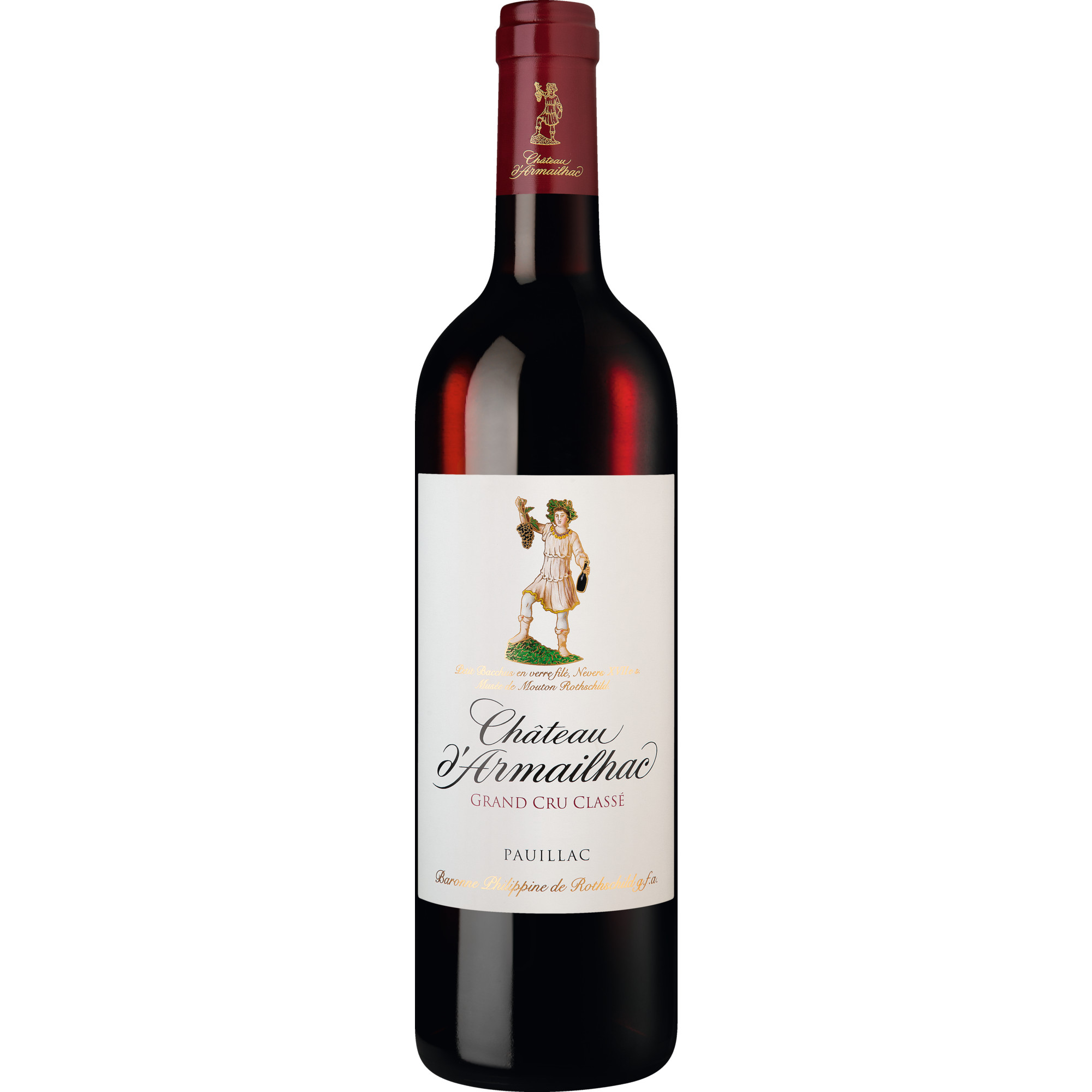 Château d'Armailhac, Pauillac AOP, 5ème Cru Classé, Bordeaux, 2023, Rotwein