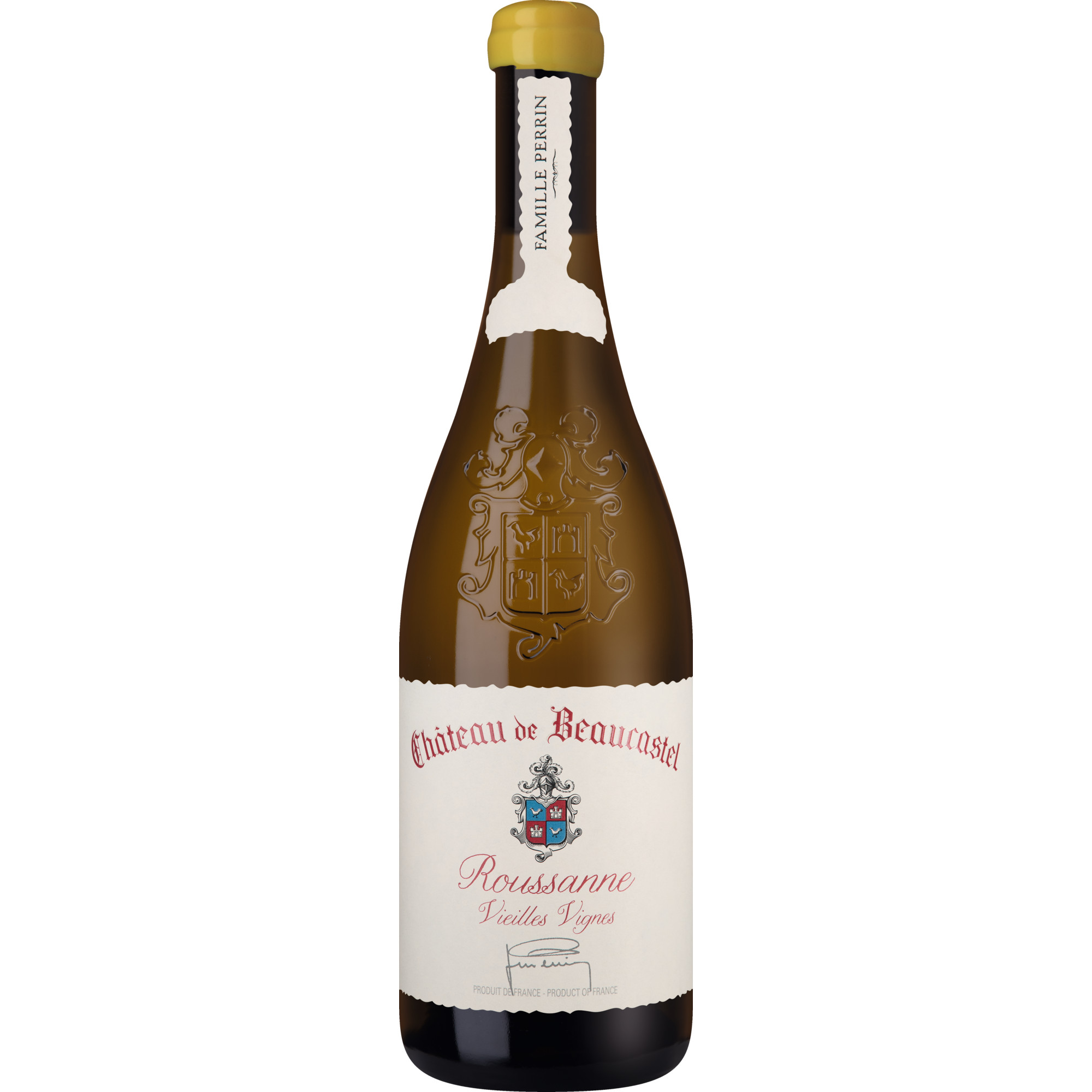 Château de Beaucastel Roussanne Vieilles Vignes, Châteauneuf-du-Pape AOP, Rhône, 2022, Weißwein