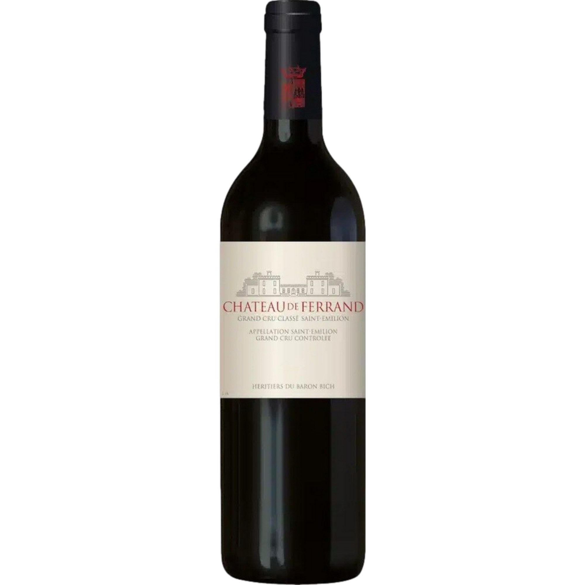 Château de Ferrand, Saint-Emilion Grand Cru AOP, Bordeaux, 2018, Rotwein