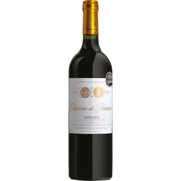Château de Janicon Graves Rouge, Graves AOP, Magnum, Bordeaux, 2021, Rotwein