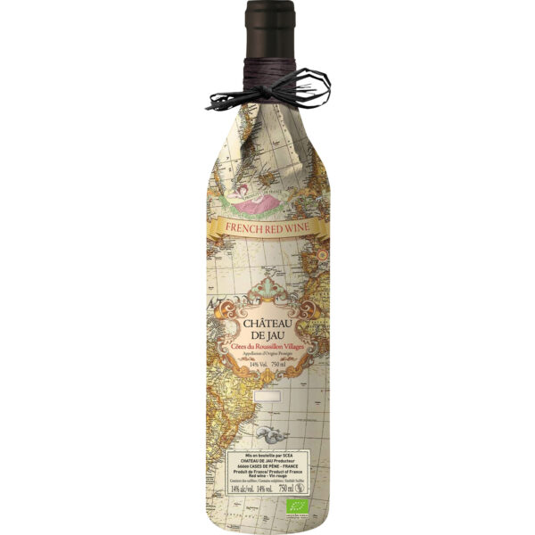 Château de Jau Carte Ancienne Rouge Bio, Côtes du Roussillon Villages AOP, Languedoc-Roussillon, 2023, Rotwein