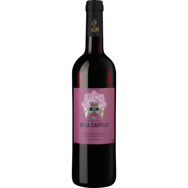 Château de la Chapelle, Blaye Côtes de Bordeaux AOP, Bordeaux, 2020, Rotwein