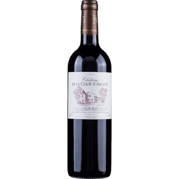 Château de la Cour d’Argent, Bordeaux Supérieur AOP, Bordeaux, 2022, Rotwein