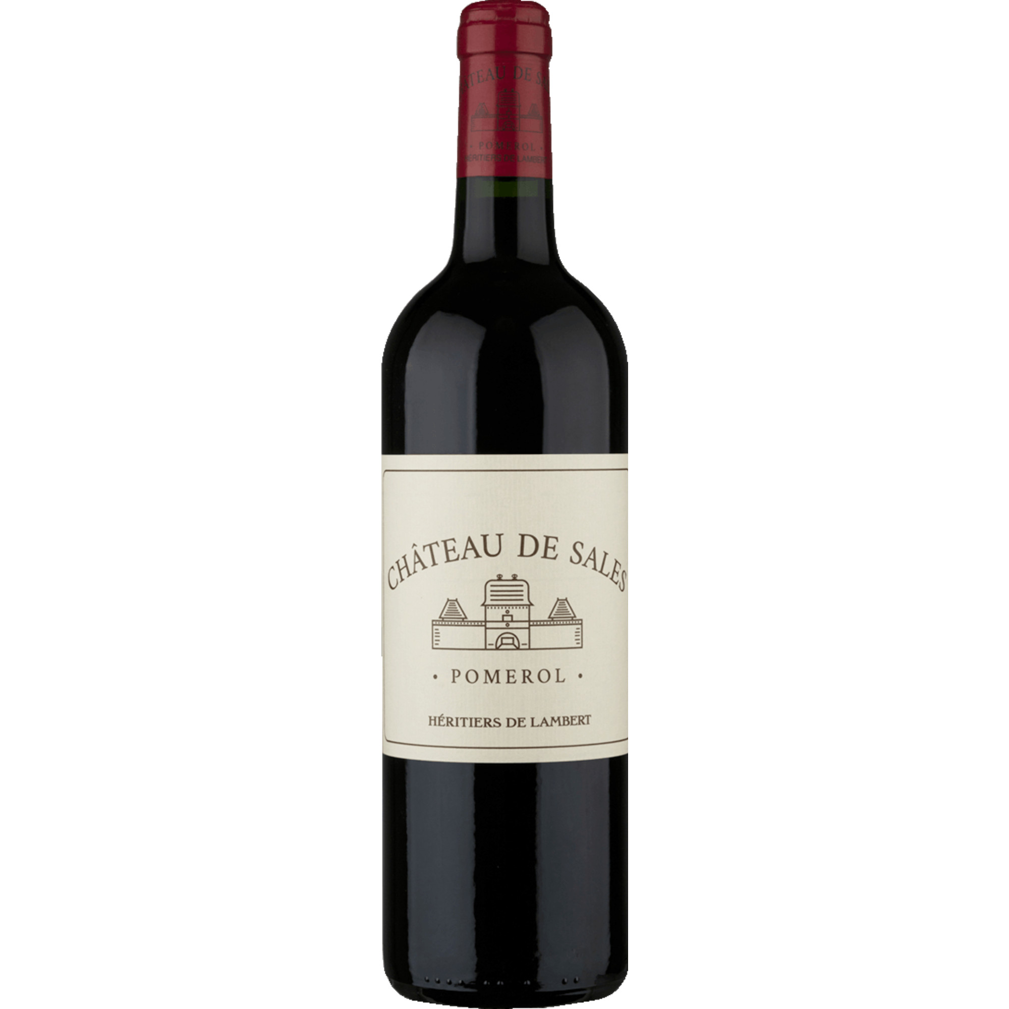 Chateau de Sales, Pomerol AC, Bordeaux, 2010, Rotwein