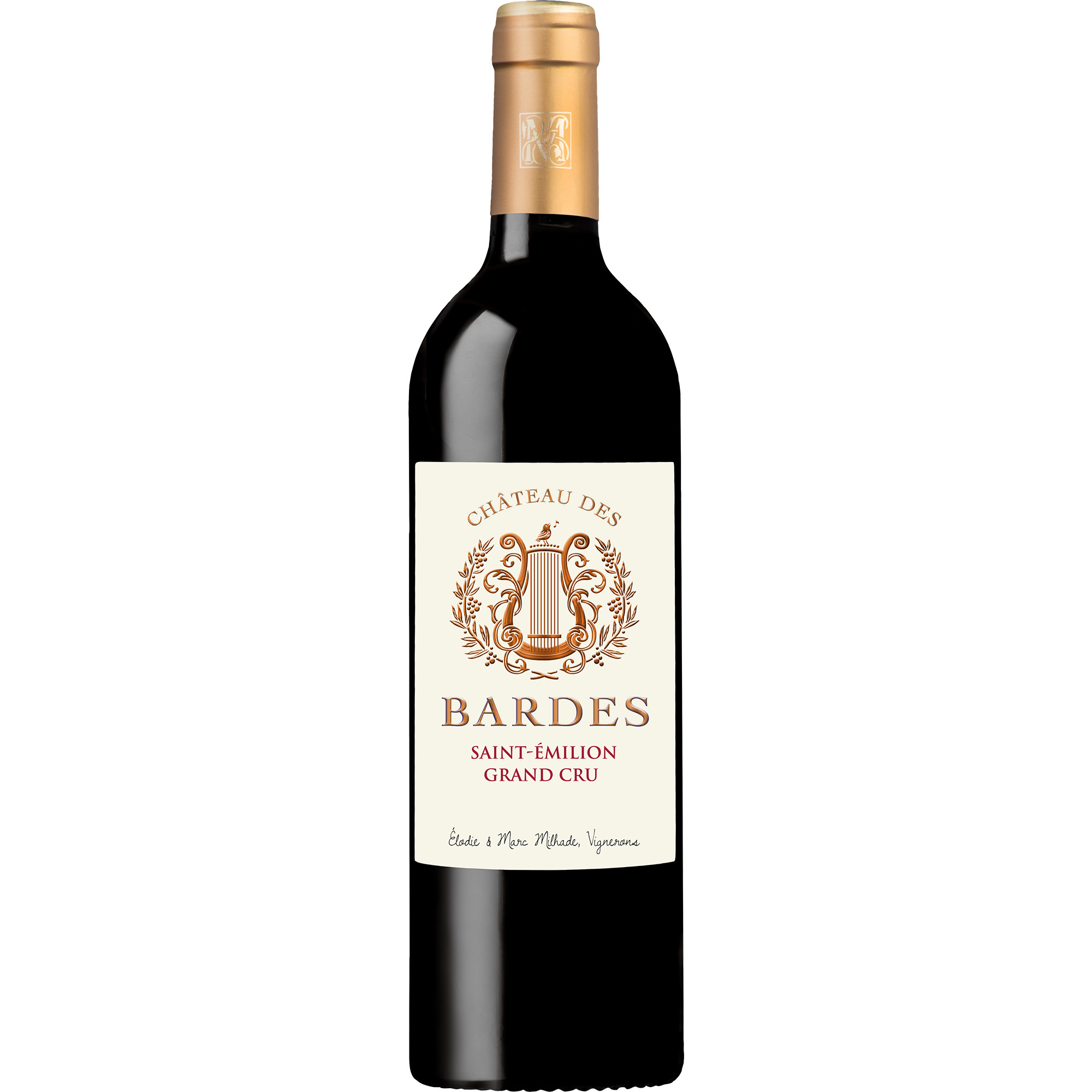 Château Des Bardes Saint Émilion Grand Cru, Saint-Emilion Grand Cru AOP, Bordeaux, 2021, Rotwein