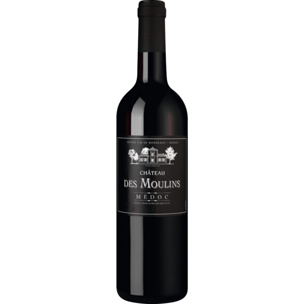 Château des Moulins, Médoc AOP, Bordeaux, 2023, Rotwein