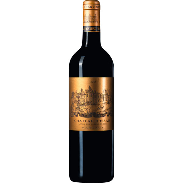Château d'Issan, Margaux AOP, 3ème Cru Classé, Bordeaux, 2018, Rotwein
