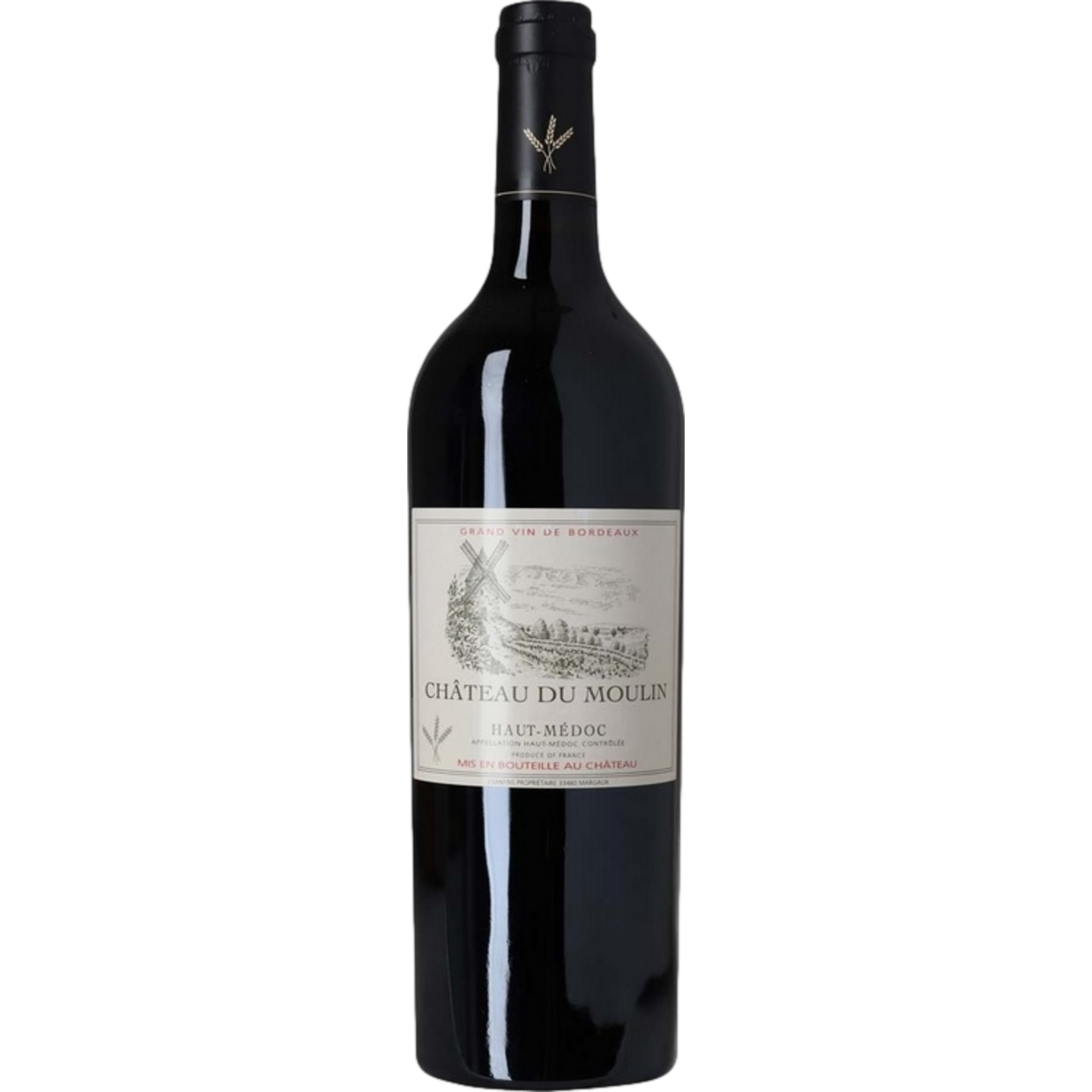 Château du Moulin, Haut-Médoc AOP, Bordeaux, 2020, Rotwein