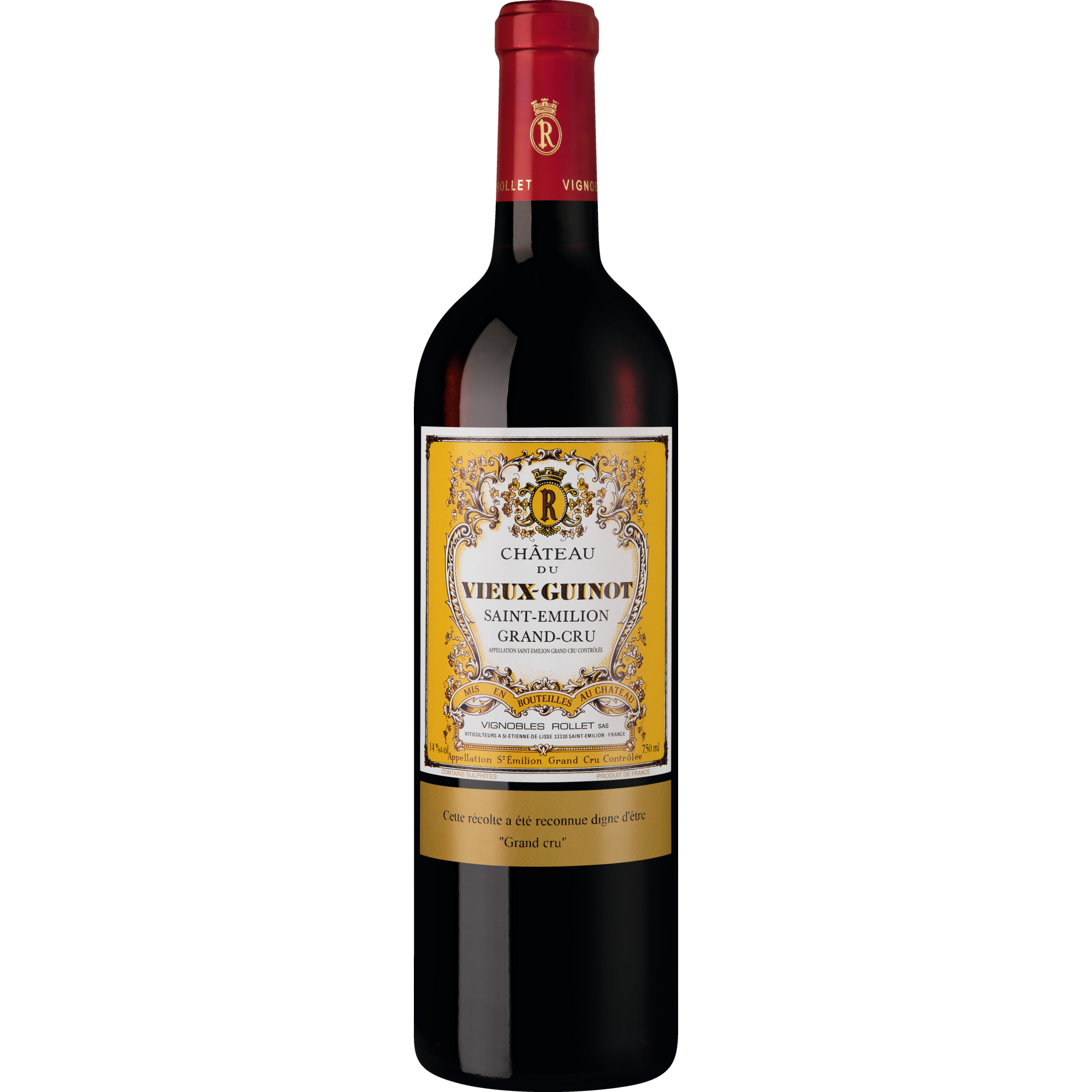 Château du Vieux-Guinot, Saint-Emilion Grand Cru AOP, Magnum, Bordeaux, 2023, Rotwein