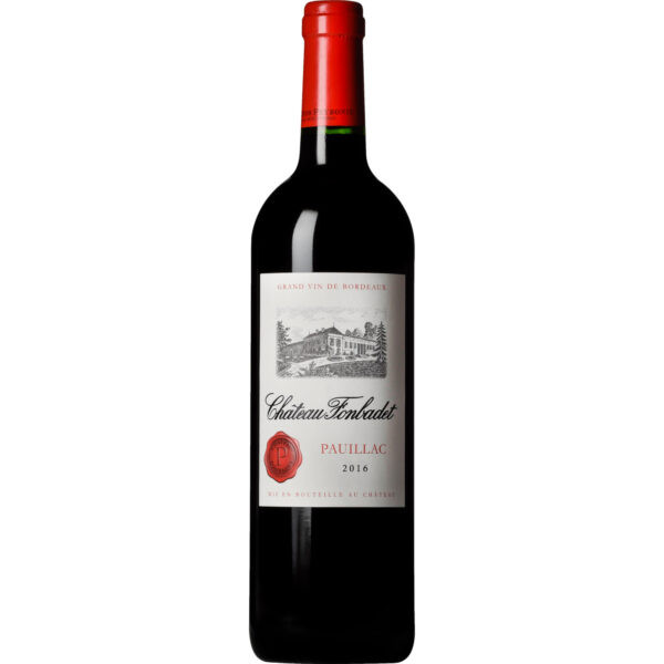 Château Fonbadet, Pauillac AOP, Cru Bourgeois, Bordeaux, 2016, Rotwein