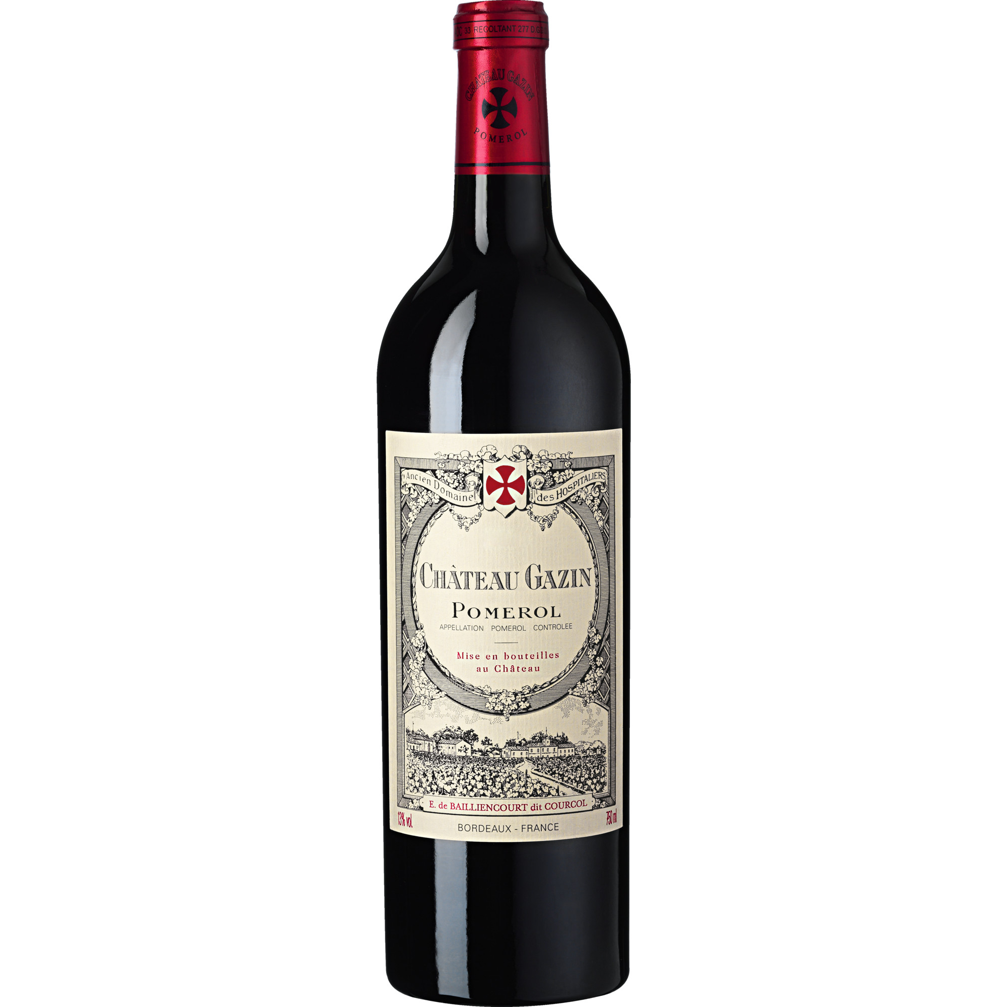 Château Gazin, Pomerol AOP, Bordeaux, 2017, Rotwein