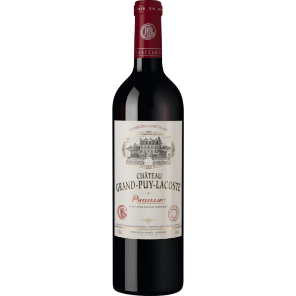Château Grand-Puy-Lacoste, Pauillac AOP, 5ème Cru Classé, Bordeaux, 2020, Rotwein
