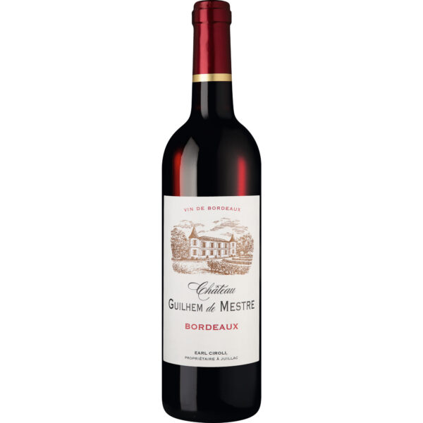 Château Guilhem de Mestre, Bordeaux AOP, Bordeaux, 2023, Rotwein