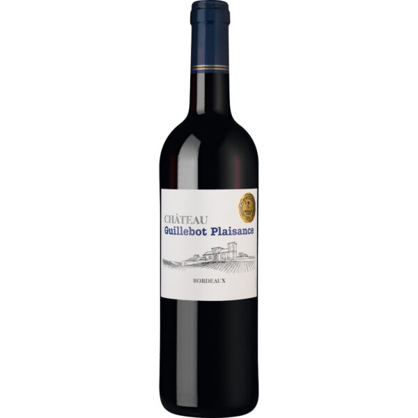 Château Guillebot Plaisance, Bordeaux AOP, Bordeaux, 2023, Rotwein