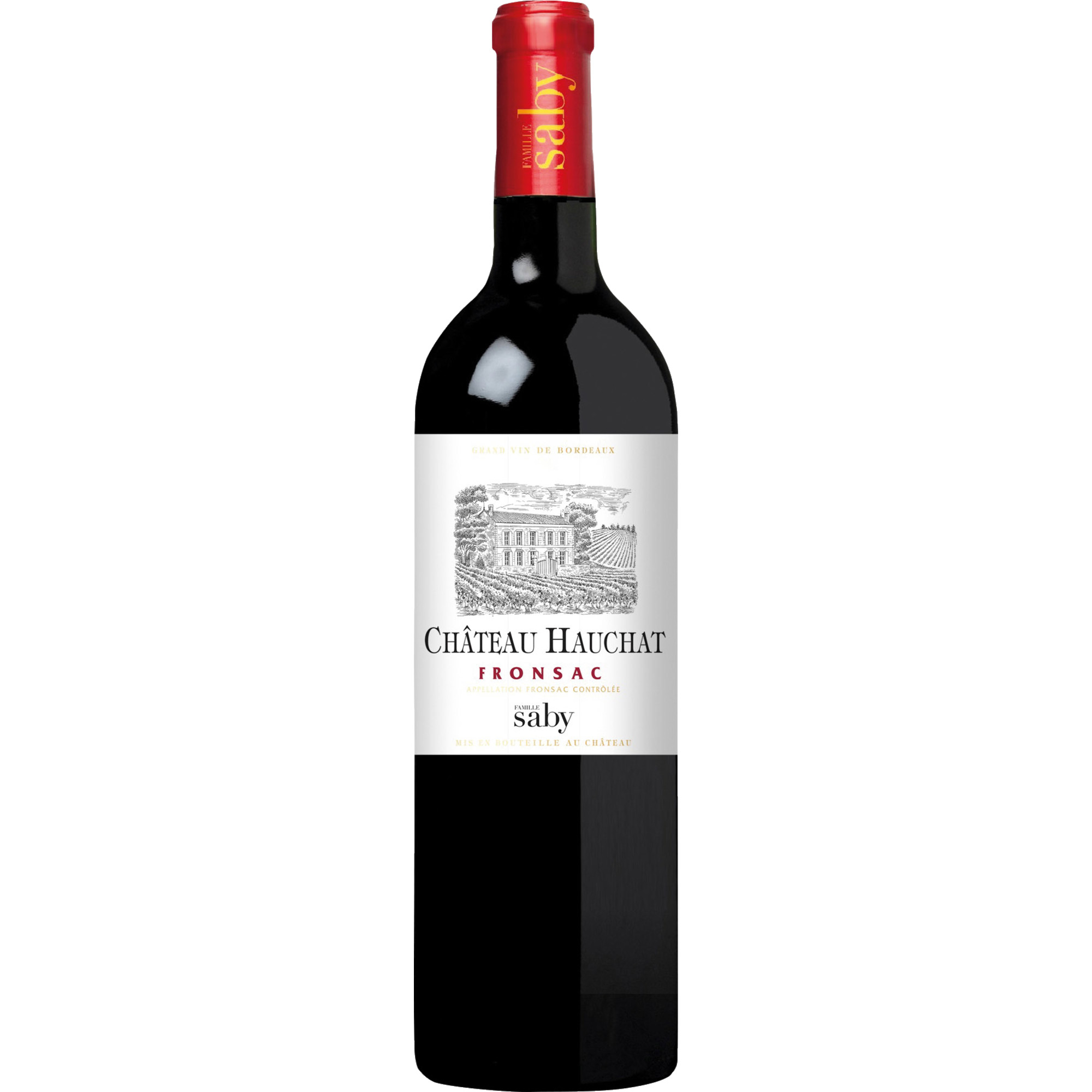 Chateau Hauchat Fronsac, Fronsac AOP, Bordeaux, 2023, Rotwein