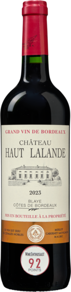 Château Haut Lalande Blaye Côtes de Bordeaux - die Weinbörse