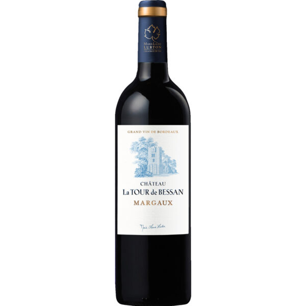 Chateau La Tour de Bessan, Margaux AOP, Bordeaux, 2017, Rotwein