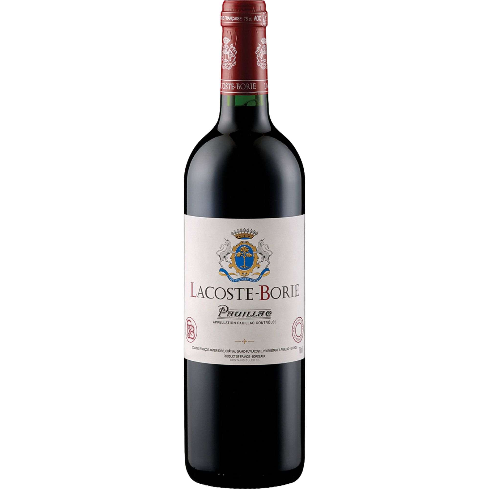 Château Lacoste-Borie, Pauillac AOP, Bordeaux, 2019, Rotwein