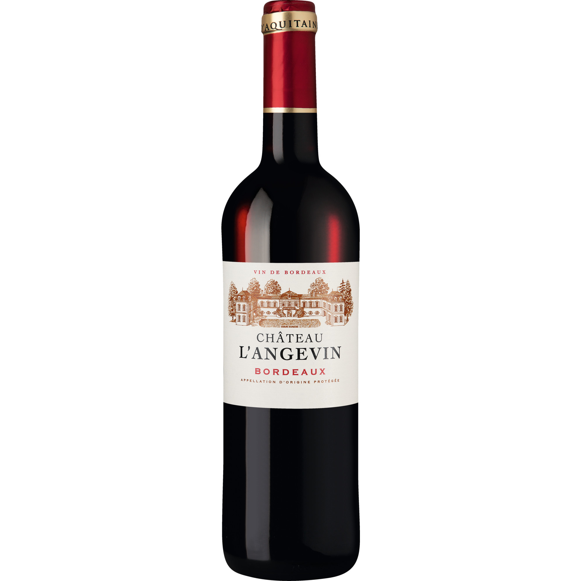 Château L'Angevin, Bordeaux AOP, Bordeaux, 2024, Rotwein