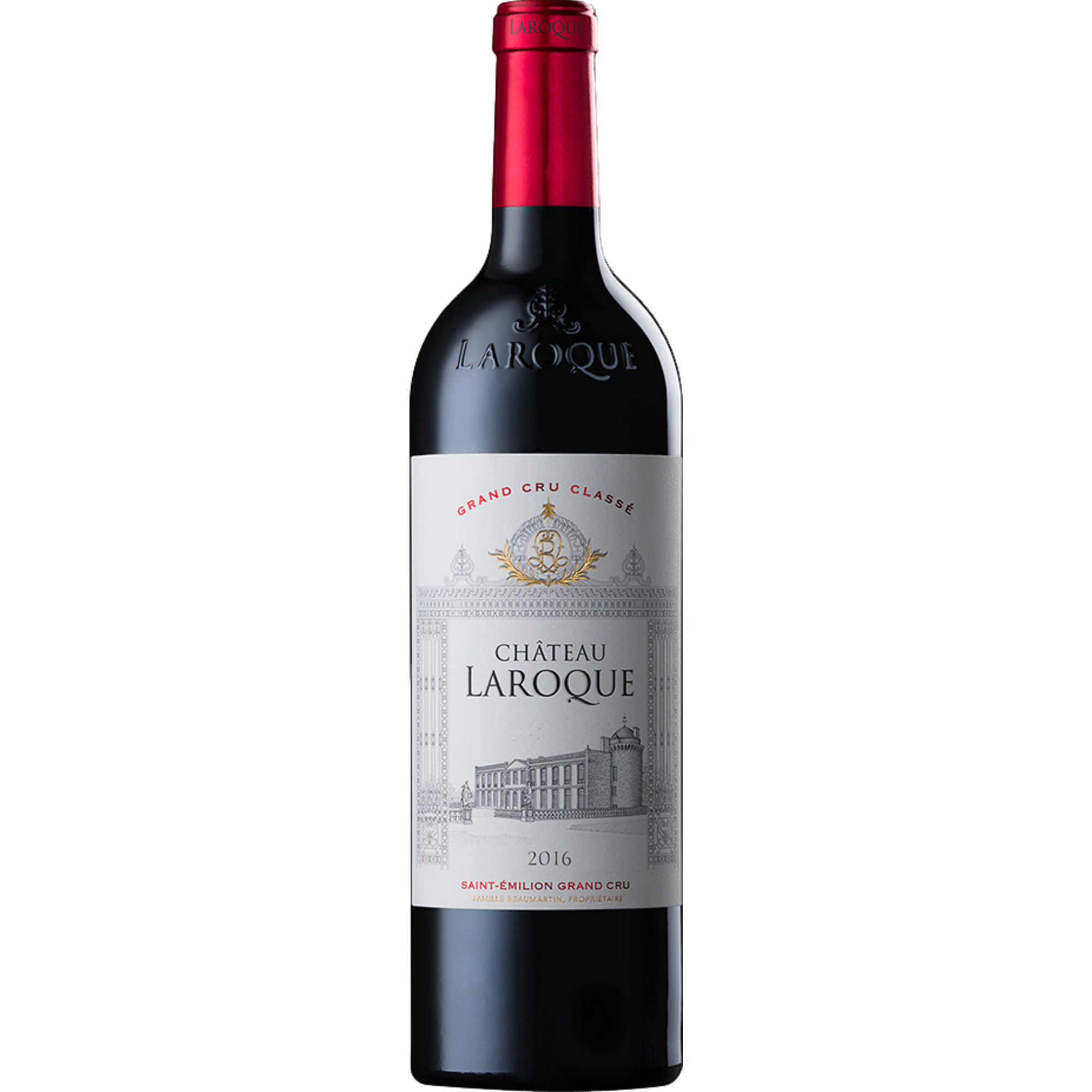 Château Laroque Grand Cru Classé, Saint-Emilion Grand Cru AOP, Bordeaux, 2016, Rotwein