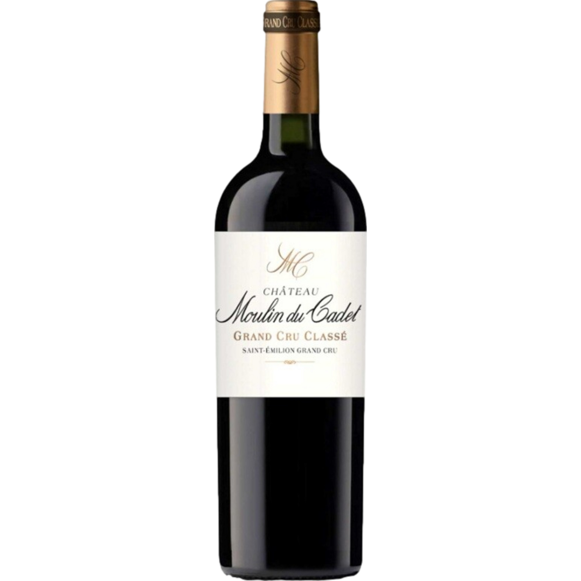 Chateau Moulin du Cadet, Saint-Emilion Grand Cru AOP, Bordeaux, 2020, Rotwein