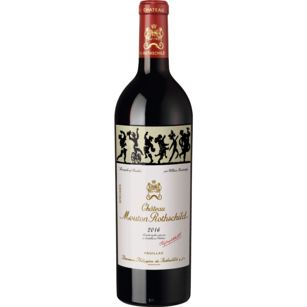 Château Mouton-Rothschild, Pauillac AOP, 1er Cru Classé, Bordeaux, 2016, Rotwein