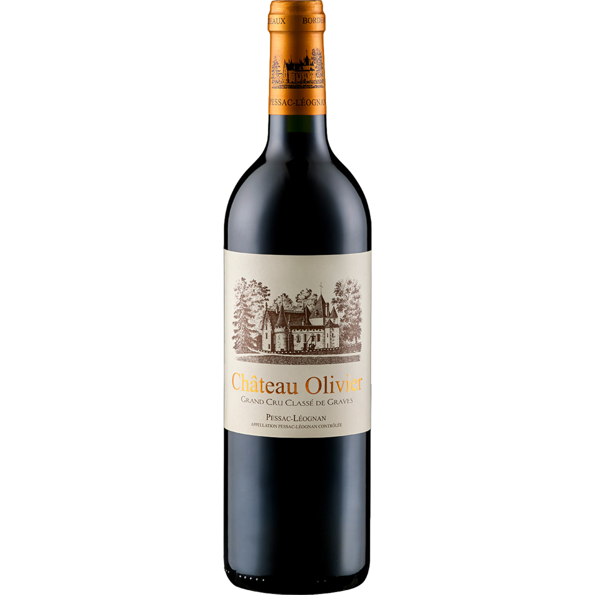 Château Olivier Grand Cru Classé de Graves, Pessac-Léognan AOP, Bordeaux, 2017, Rotwein