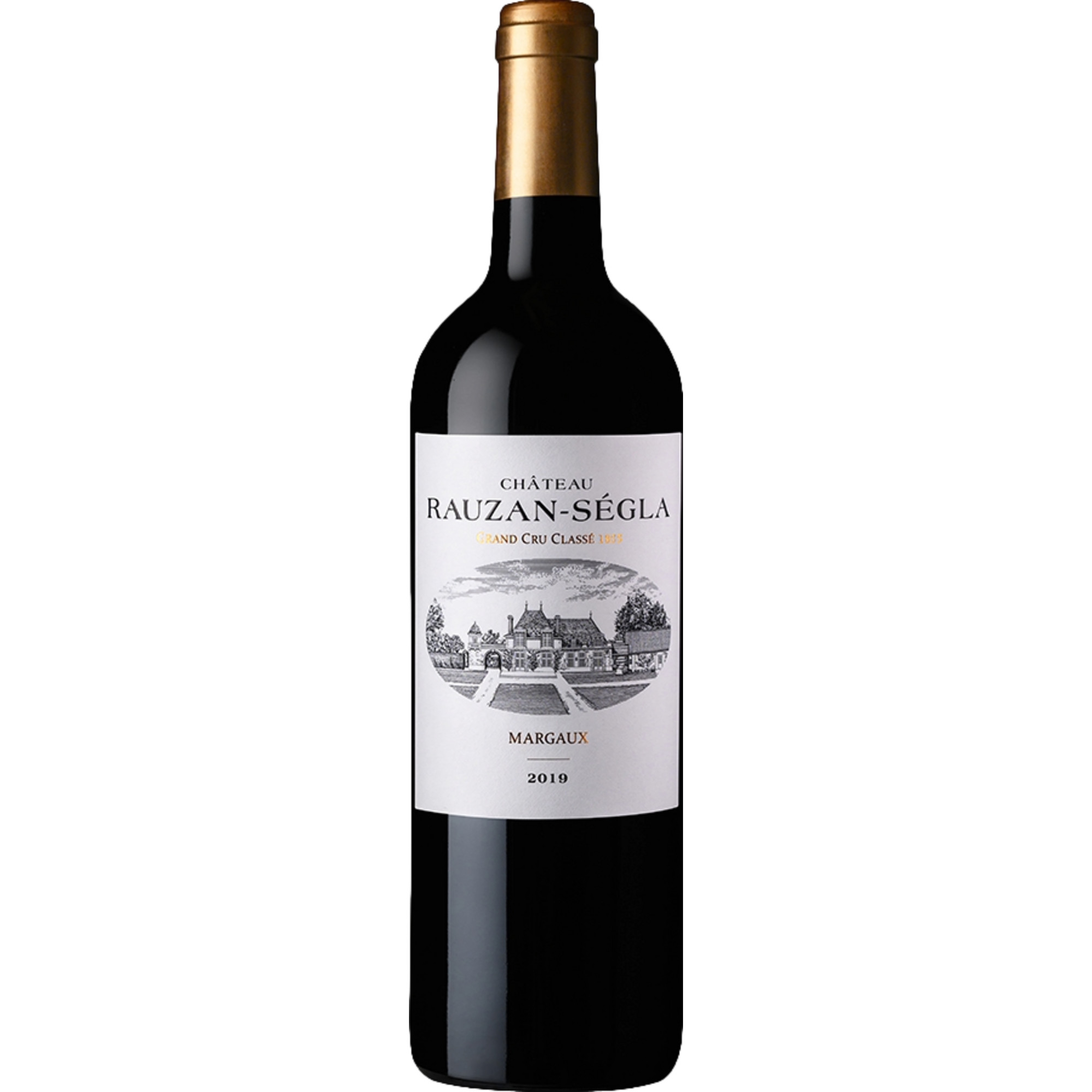 Château Rauzan Ségla, Margaux AOP, 2ème Cru Classé, Bordeaux, 2019, Rotwein