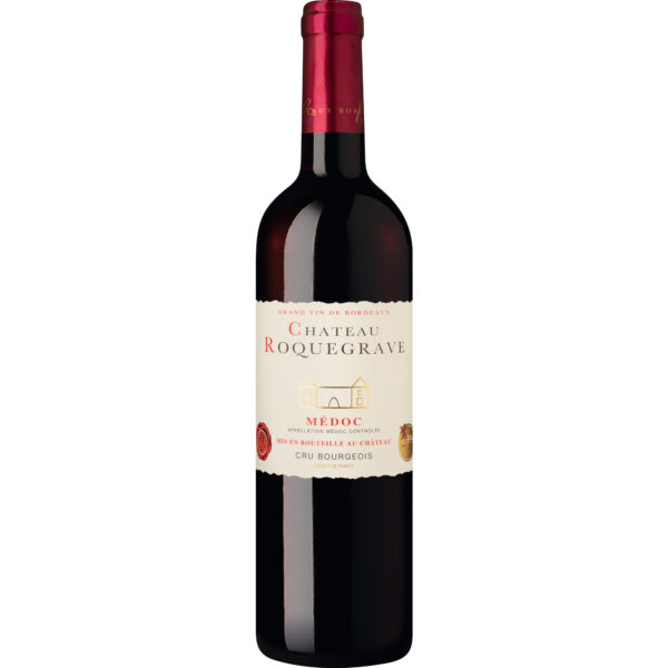 Château Roquegrave, Médoc AOP, Cru Bourgeois, Bordeaux, 2019, Rotwein
