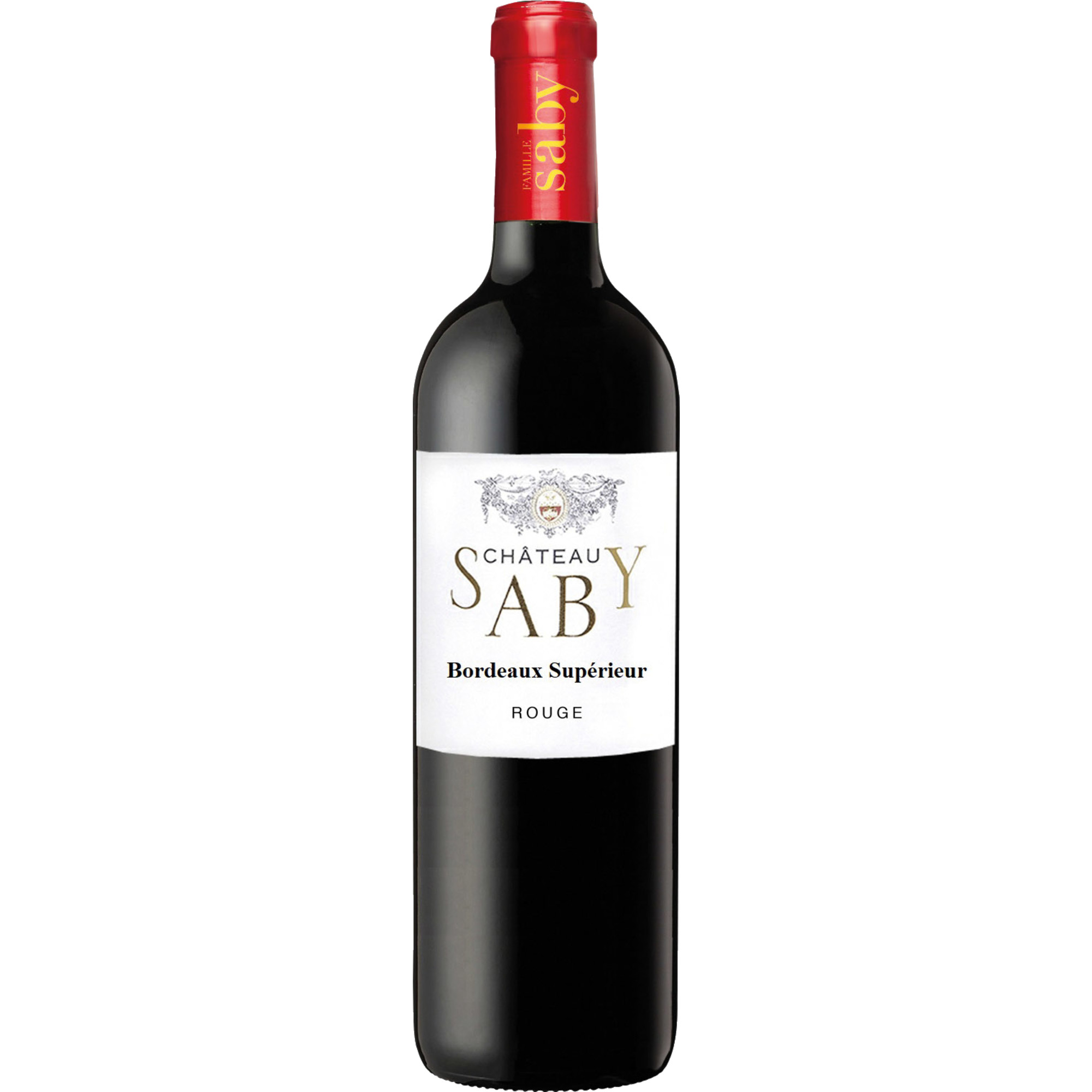 Chateau Saby Rouge, Bordeaux Supérieur AOP, Bordeaux, 2024, Rotwein