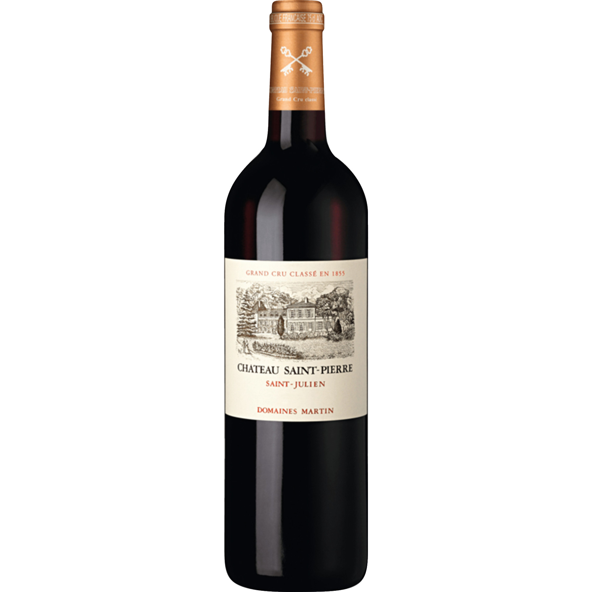 Château Saint-Pierre, Saint-Julien AOP, 4ème Cru Classé, Bordeaux, 2016, Rotwein