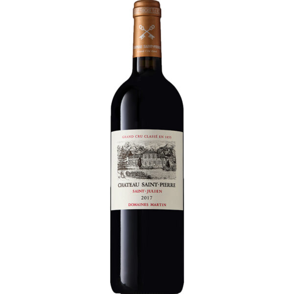 Château Saint-Pierre, Saint-Julien AOP, 4ème Cru Classé, Bordeaux, 2017, Rotwein
