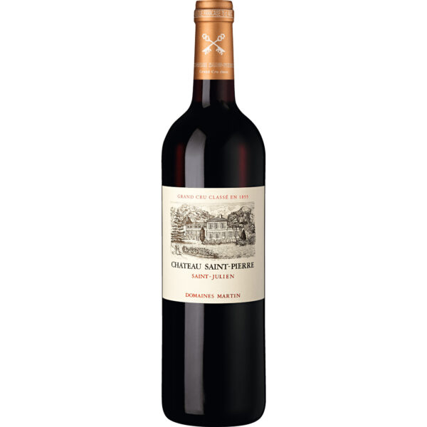 Château Saint-Pierre, Saint-Julien AOP, 4ème Cru Classé, Bordeaux, 2021, Rotwein