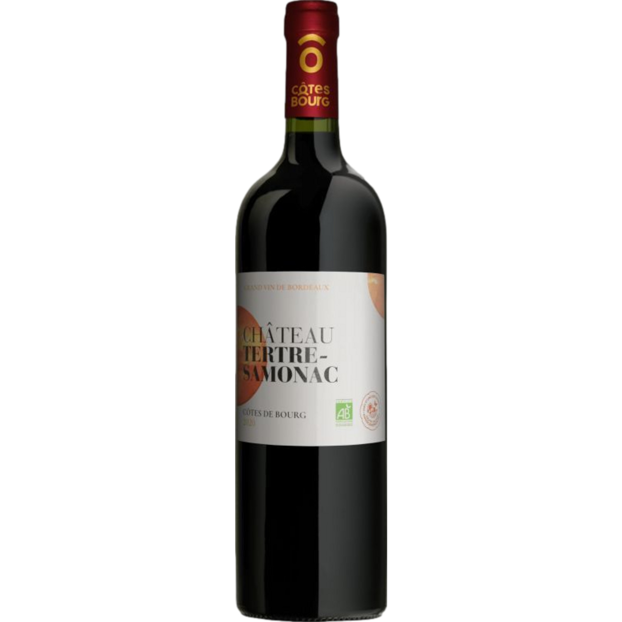 Château Tertre Samonac Côtes de Bourg, Côtes de Bourg AOP, Bordeaux, 2020, Rotwein