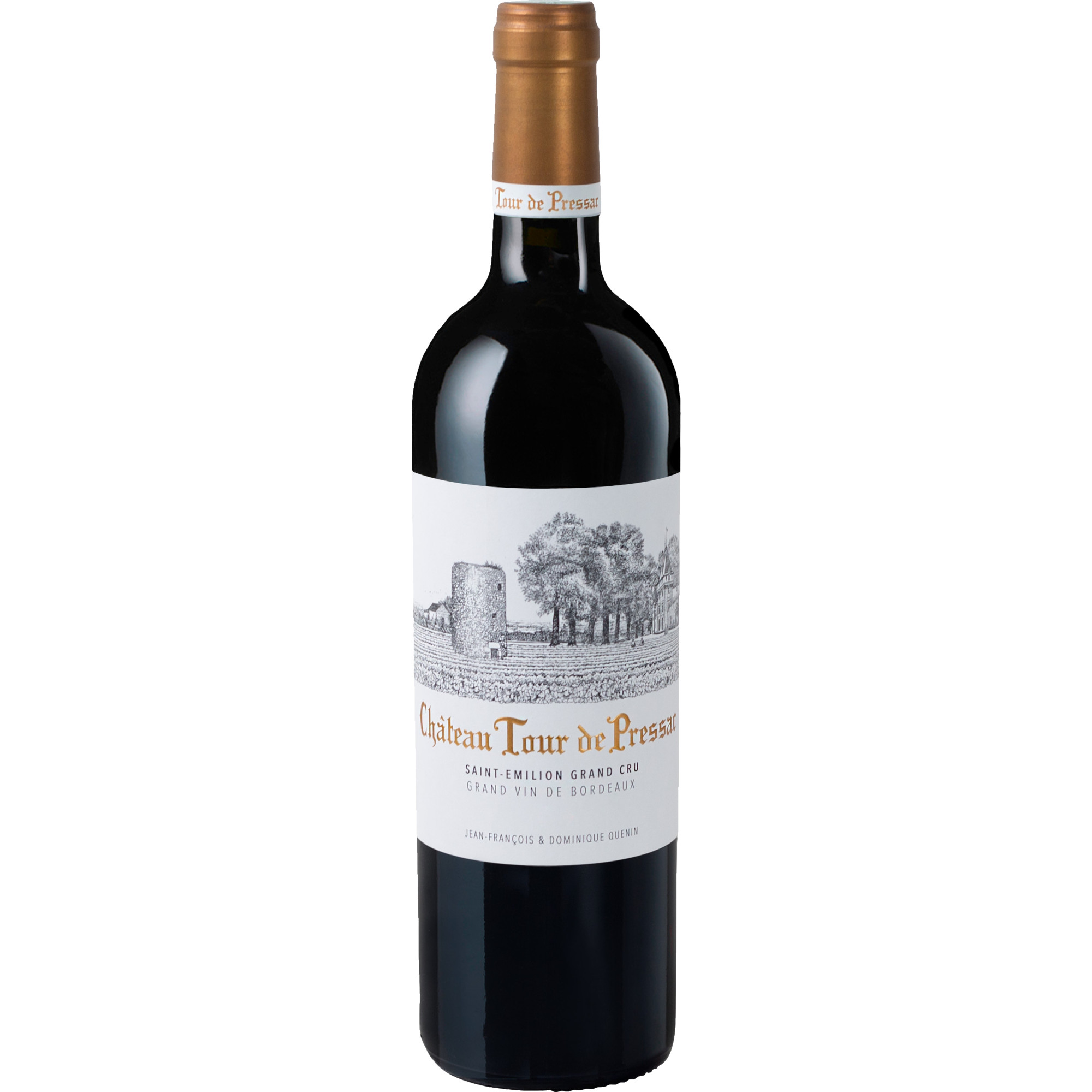 Château Tour de Pressac, Saint-Emilion Grand Cru AOP, Bordeaux, 2023, Rotwein
