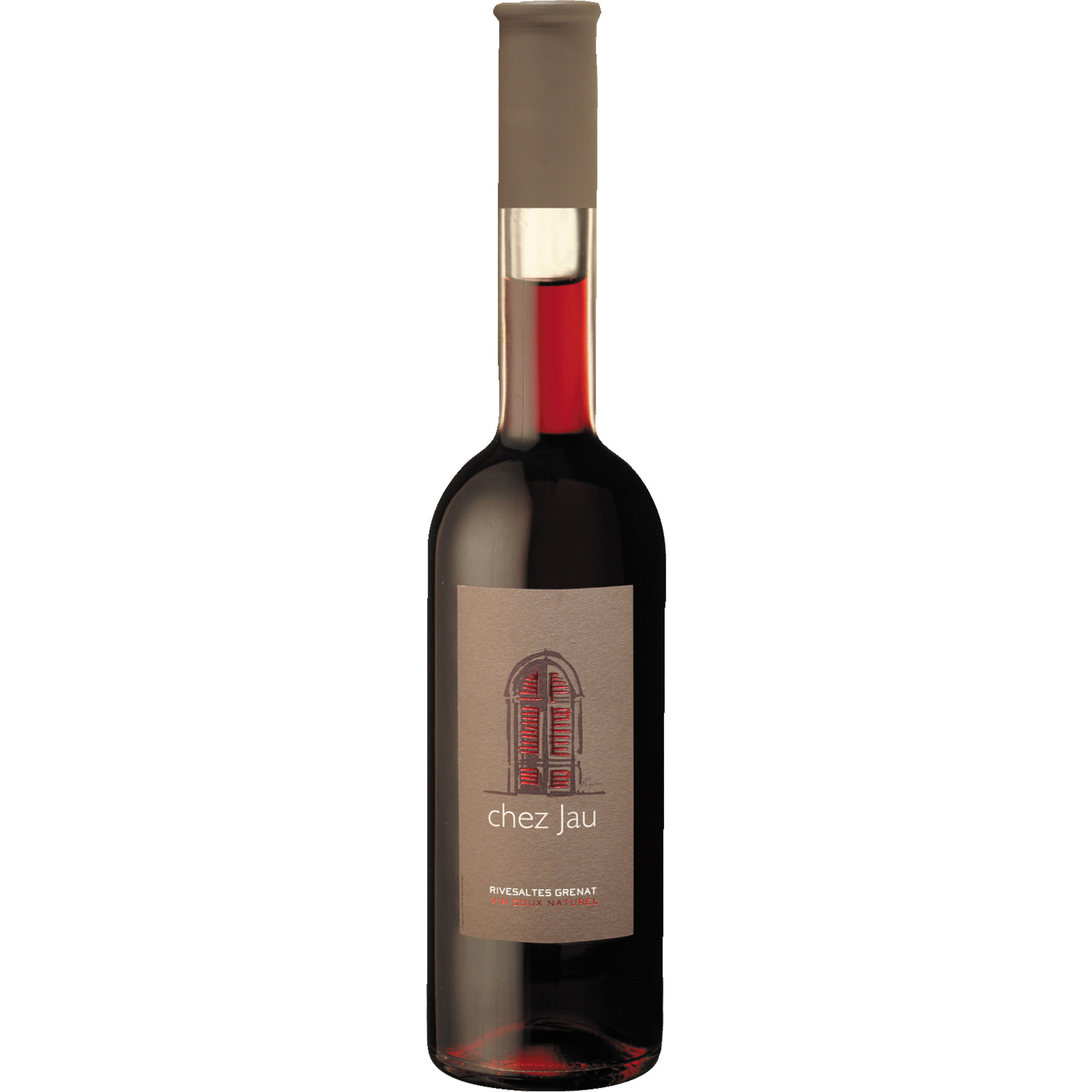Chez Jau Rivesaltes Grenat, Vin Doux Naturel, 15,5% Vol, Languedoc-Roussillon, 2010, Spirituosen