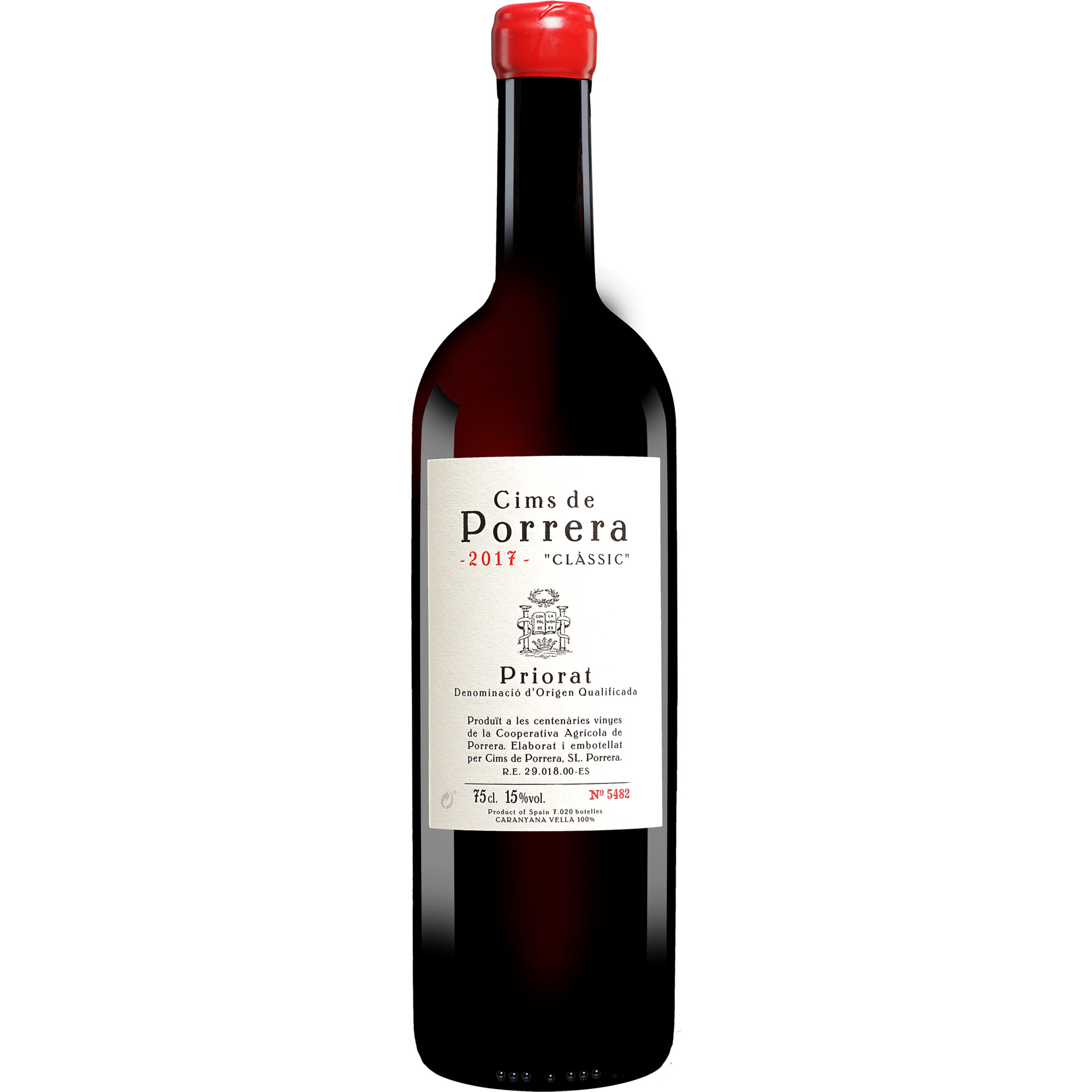 Cims de Porrera »Classic« 2017 0.75L 15% Vol. Rotwein Trocken aus Spanien