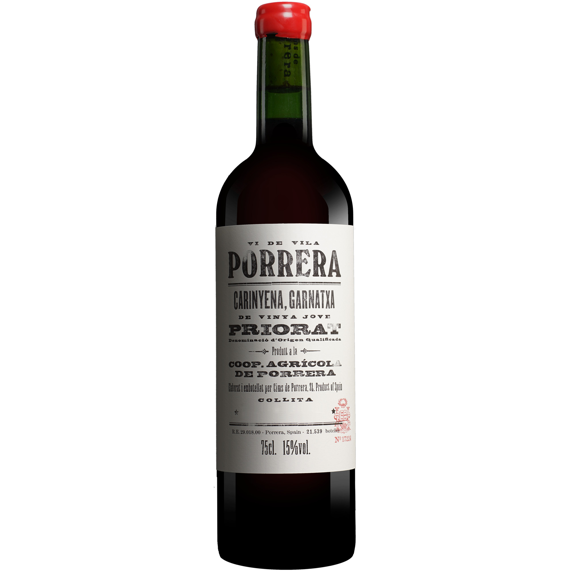 Cims de Porrera »Vi de Vila« Tinto 2021 0.75L 14.5% Vol. Rotwein Feinfruchtig aus Spanien