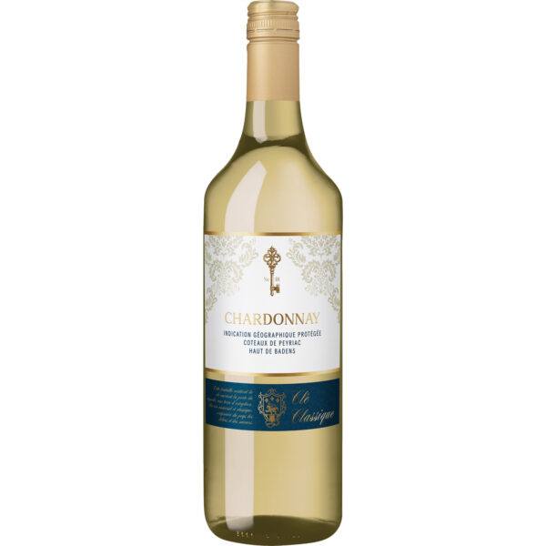 Clé Classique Chardonnay, Coteaux de Peyriac IGP, 1 Liter, Languedoc-Roussillon, 2025, Weißwein