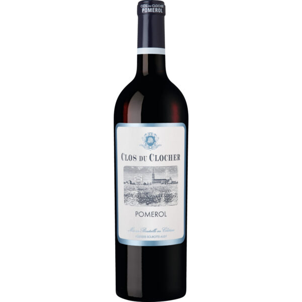 Clos du Clocher, Pomerol AOP, Bordeaux, 2022, Rotwein